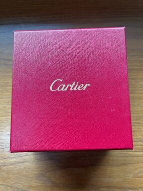 Cartier Love Bracelet, yellow gold and pave diamonds, size 20